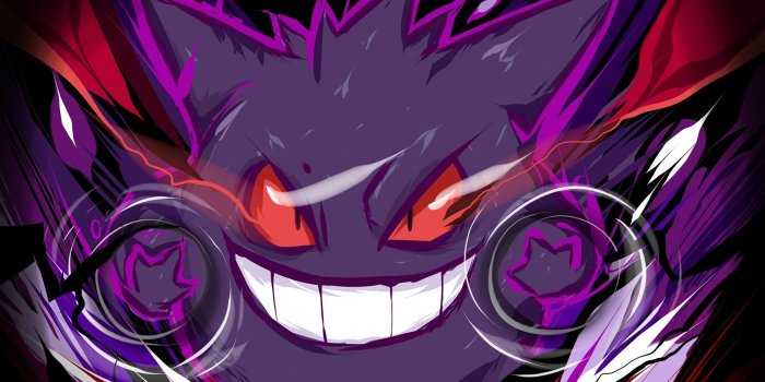 1920x1080 65+ Mega Gengar Wallpapers on WallpaperPlay