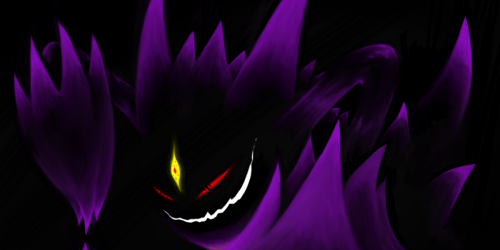 1000x793 Free download Mega Gengar by Perfect1Up [1000x793] for your