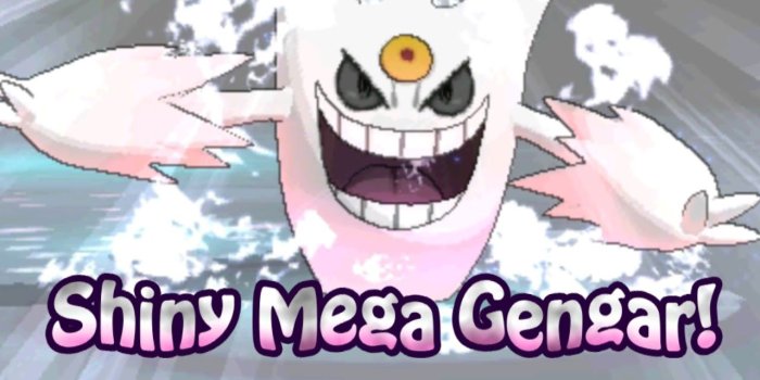 1280x720 Shiny Gengar!