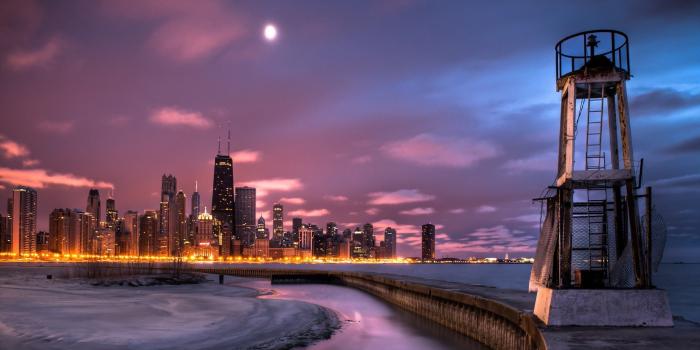 2560x1600 Chicago Wallpaper Night Full Hd - 2560x1600 Wallpaper - Ecopetit.cat