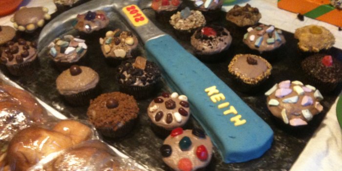 2048x1536 Geology Pick Ax cake for Keith's | Geology cake, Halloween cakes