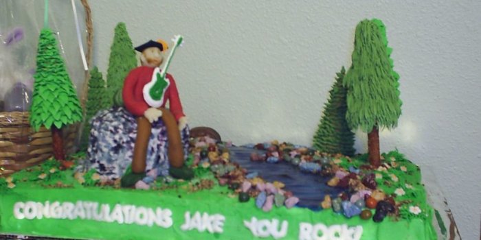 1024x768 Geology/music Graduation Cake - CakeCentral.com