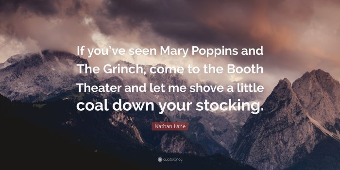 3840x2160 Nathan Lane Quote: “If you've seen Mary Poppins and The Grinch