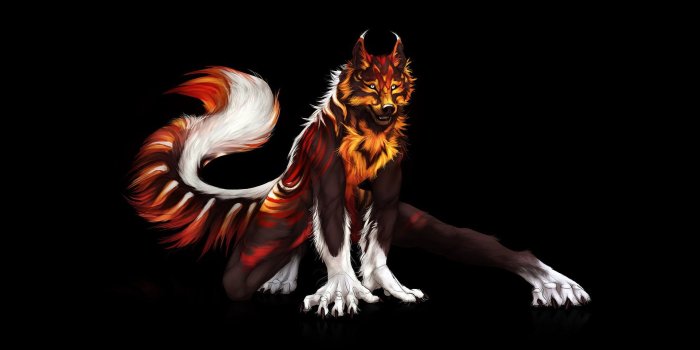1920x1080 Brown and black fox illustration, furry, Anthro HD wallpaper