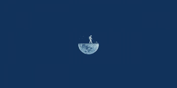 1920x1080 Wallpaper Moon Mow, 4k, HD, moon, minimalism, iphone wallpaper