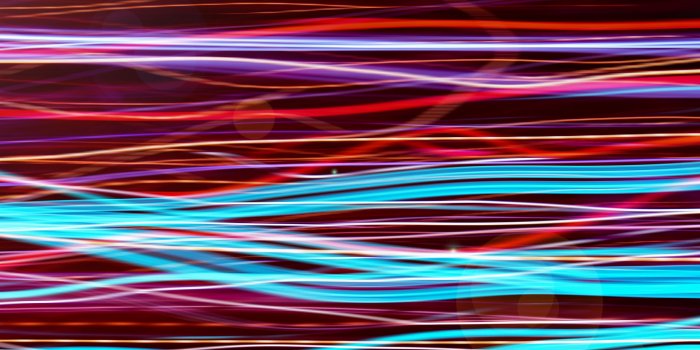 3415x3415 Download wallpaper 3415x3415 lines, glow, horizontal, stripes