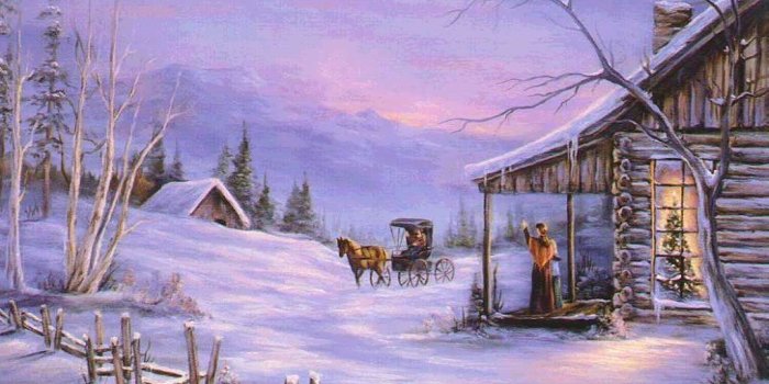 1024x768 Best 42+ Victorian Snow Scenes Desktop Background on HipWallpaper