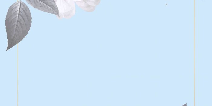 1400x1959 Download premium vector of Blue roses themed card template vector