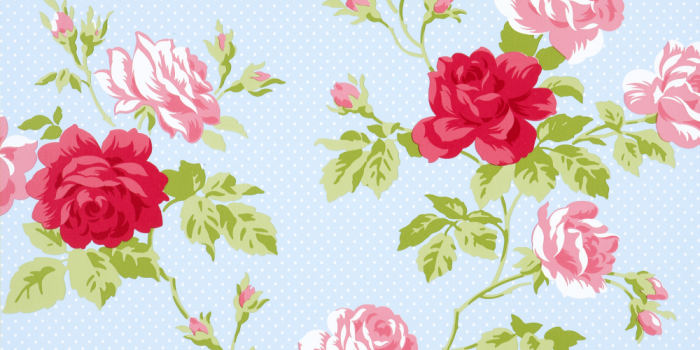 1000x1000 Free download Floral Antique Blue Kidston Look Rose Shabby Chic