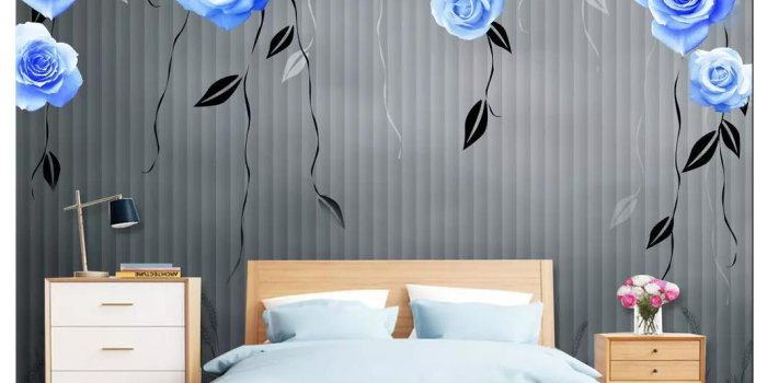 1065x858 Wholesale 3D Photo Wallpaper Custom 3d Wall Murals Wallpaper Blue