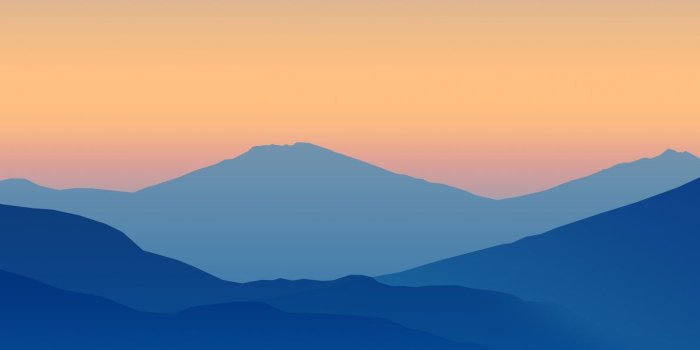 1191x670 Minimalistic Gradient Mountains Wallpaper 8K by elite001mm