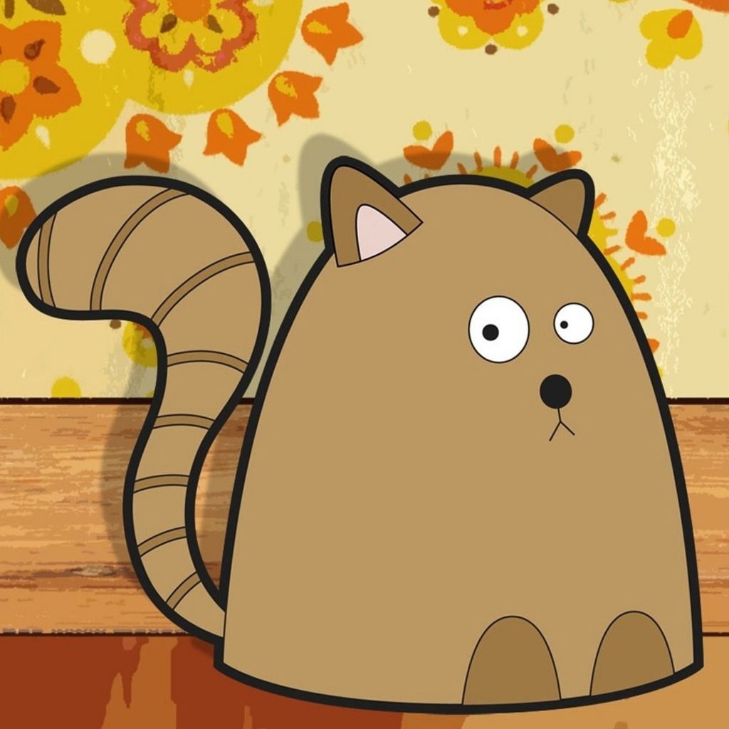 1024x1024 Free download Cute Wallpaper Cartoon Cat [1024x1024] for your