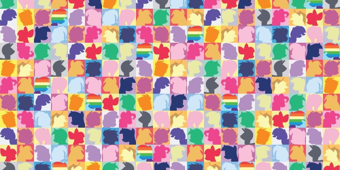 4167x2293 Illustration of multicolored collage artwork HD wallpaper