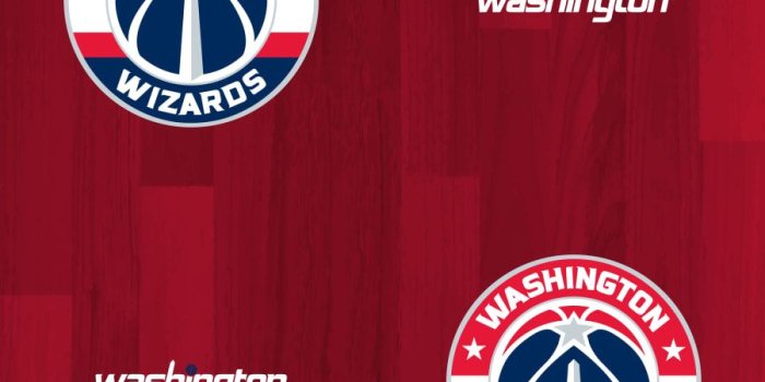 900x900 Washington Wizards: Hardwood Pattern (Red) - Officially Licensed