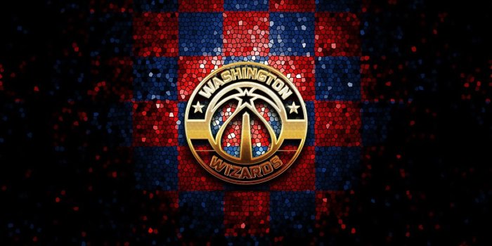 1332x850 Wallpaper NBA, glitter, checkered, sport, Washington Wizards