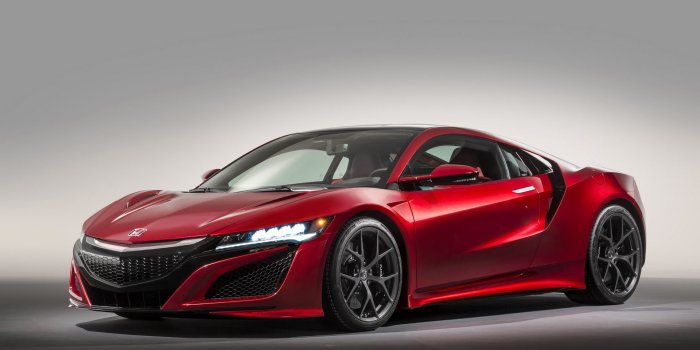 1920x1080 Download wallpaper 1920x1080 honda, nsx, 2015, red full hd, hdtv