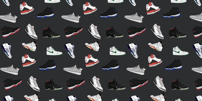 1600x1260 Wallpaper I Made of My Favorite Sneakers (Mobile Version In
