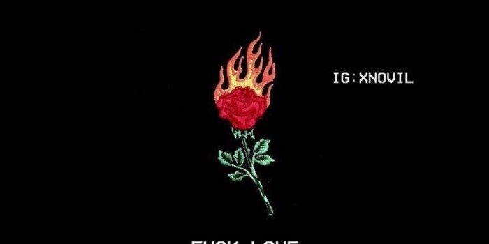 750x1334 Fuck Love Wallpaper ~ wengerluggagesave