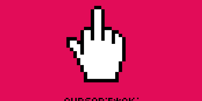 1280x1024 colorful blog: fuck you wallpaper