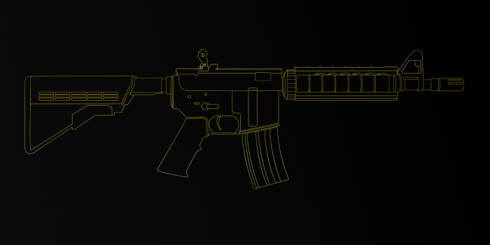 1920x1080 Simplistic M4A4 Wallpaper - CSGO Wallpaper : GlobalOffensive