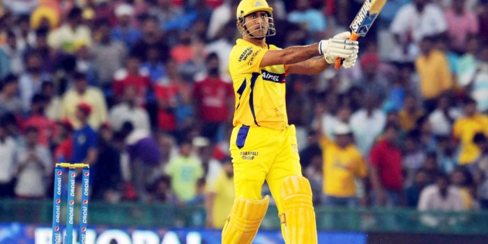 2867x2016 Free download MS Dhoni in CSK IPL Match Wallpaper HD Wallpapers