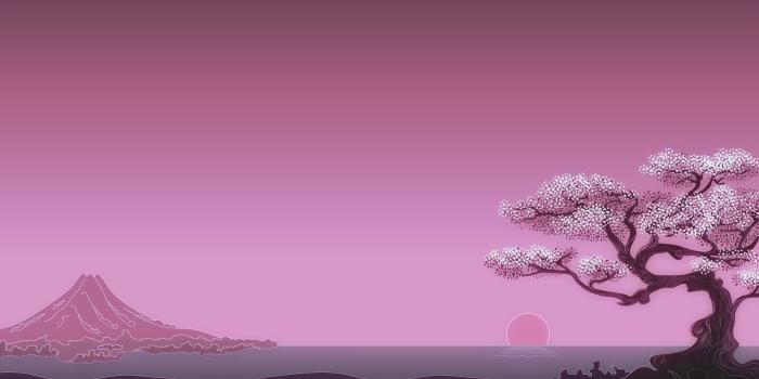 3840x2160 Wallpaper 4k Sakura Japanese Minimal Art sakura 4k wallpapers