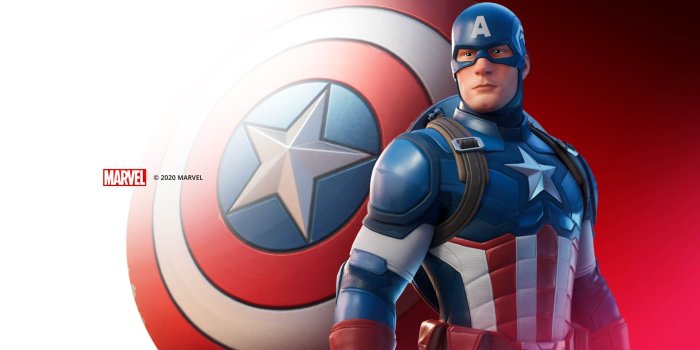 1920x1080 Captain America Fortnite Wallpapers