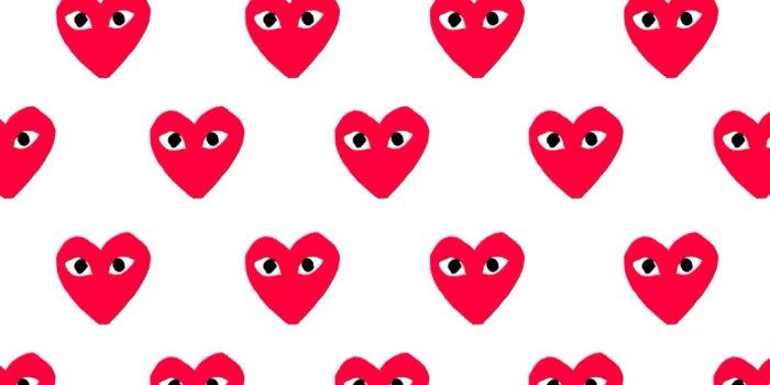 1024x1024 Comme Des Garcons Heart Wallpapers - Top Free Comme Des Garcons