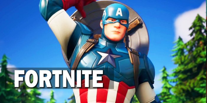 1280x720 Captain America Fortnite Wallpapers