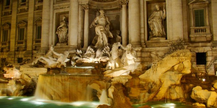 1600x900 Trevi Fountain Statues Wallpaper – Travel HD Wallpapers