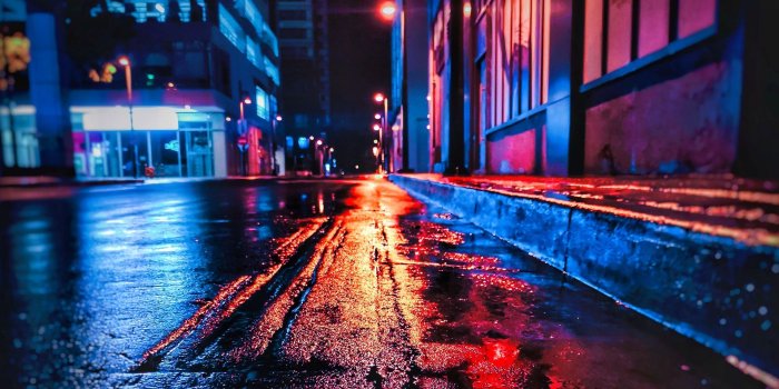 1920x1080 Download wallpaper 1920x1080 street, night, wet, neon, city full