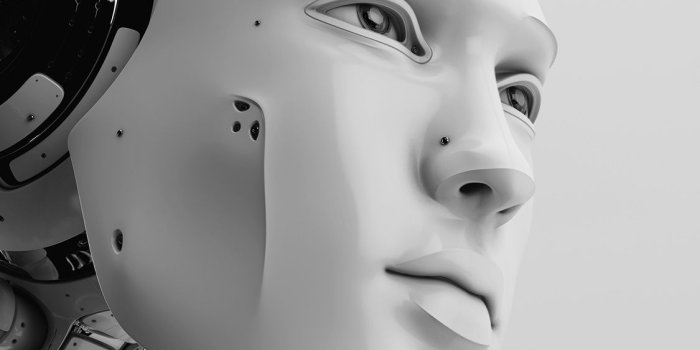 1125x2436 aq02-ai-artificial-intelligence-art-3d-illustration-bw-dark-wallpaper