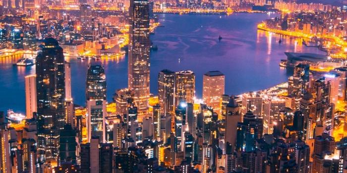 1280x2120 1280x2120 Hong Kong City View Buildings Light Night iPhone 6+ HD