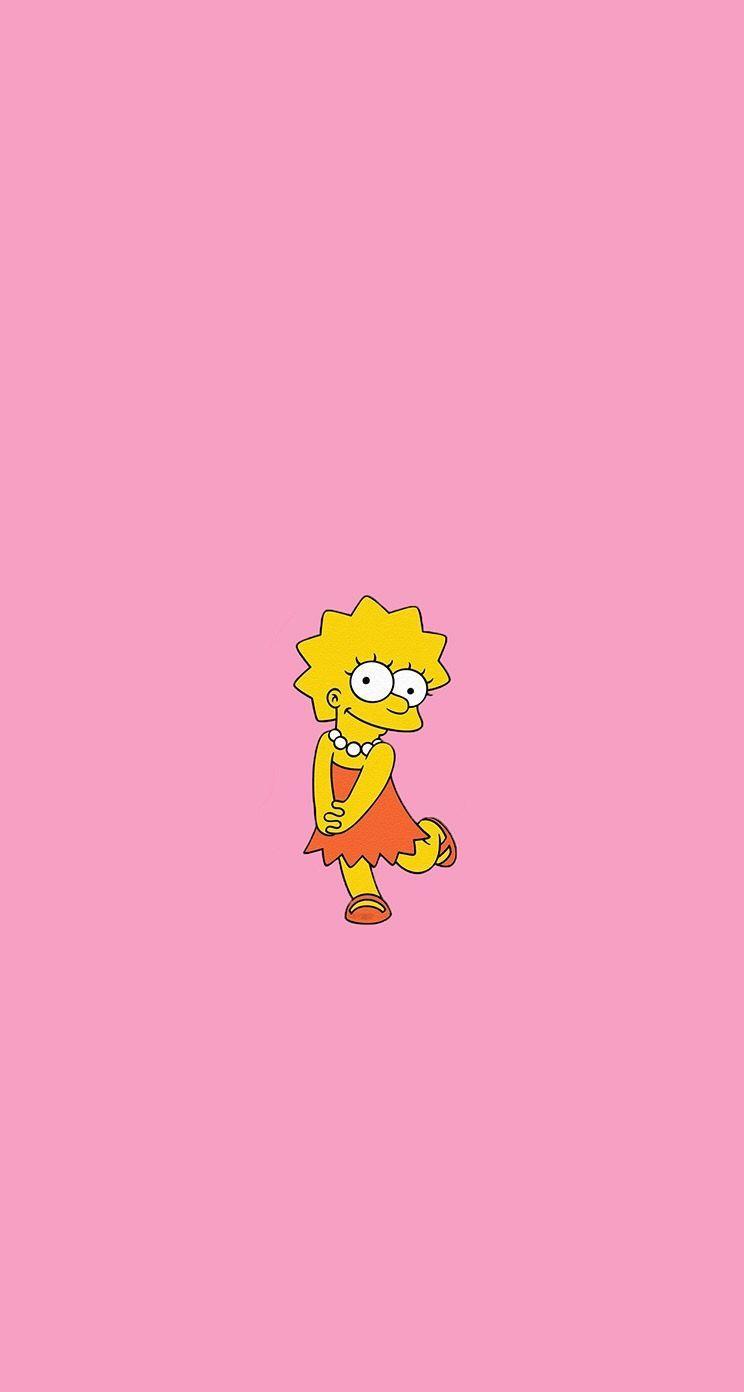 744x1392 Lisa Simpson Wallpapers