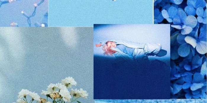 736x1465 Pastel blue aesthetic wallpaper | Aesthetic pastel wallpaper, Baby