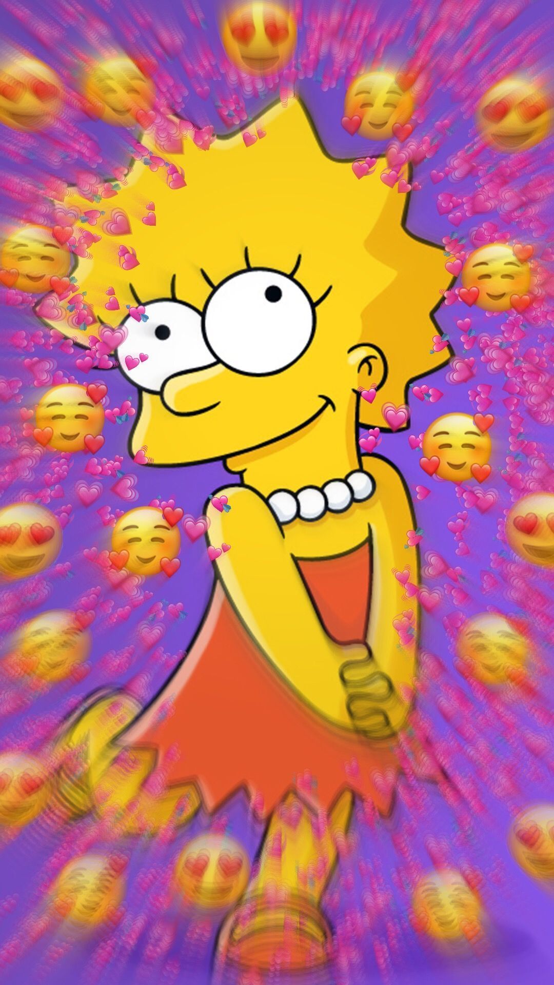 1080x1920 Image result for lisa simpson sketch | Simpson wallpaper iphone