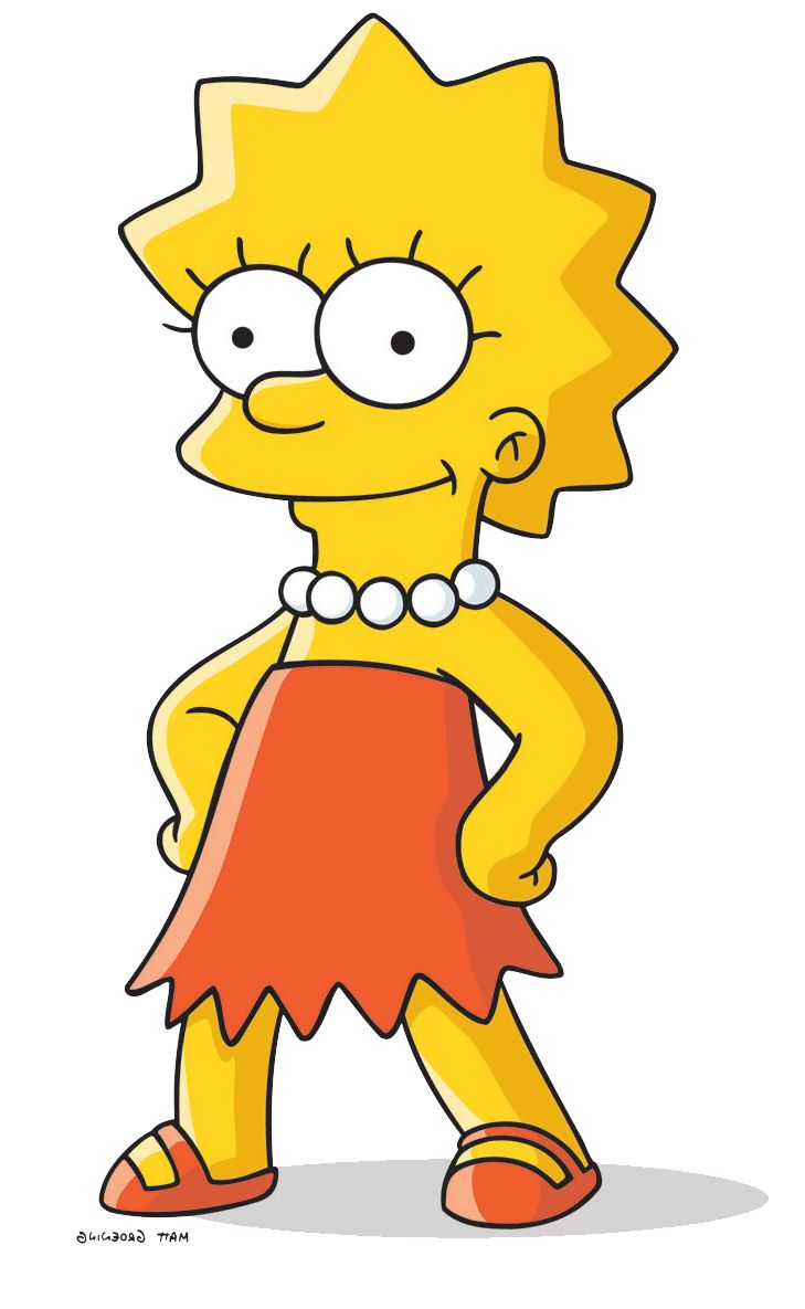 729x1185 Download wallpaper: , lisa Simpson, Simpsons, wallpapers