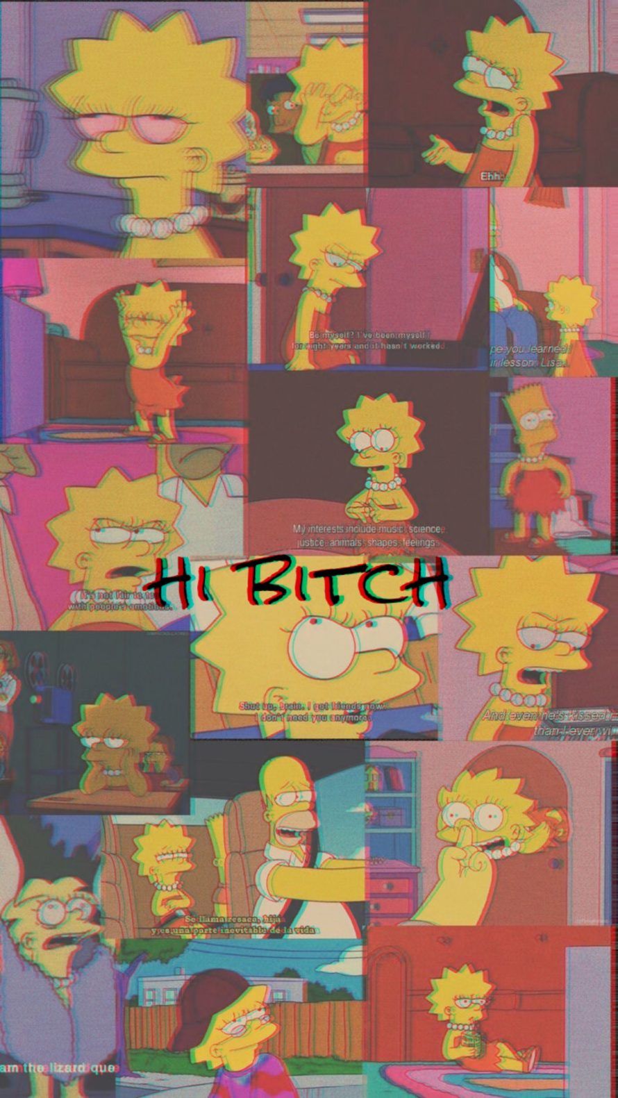 890x1581 Iphone Lisa Simpson Sad Wallpaper