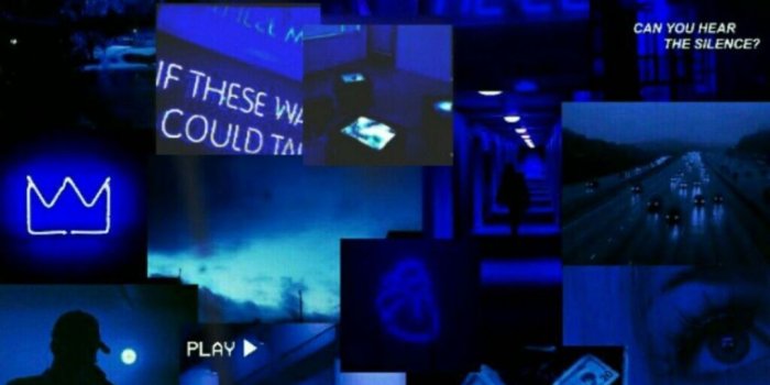 1080x1924 ✅[35+] Dark Blue Aesthetic Tumblr - Android, iPhone, Desktop HD