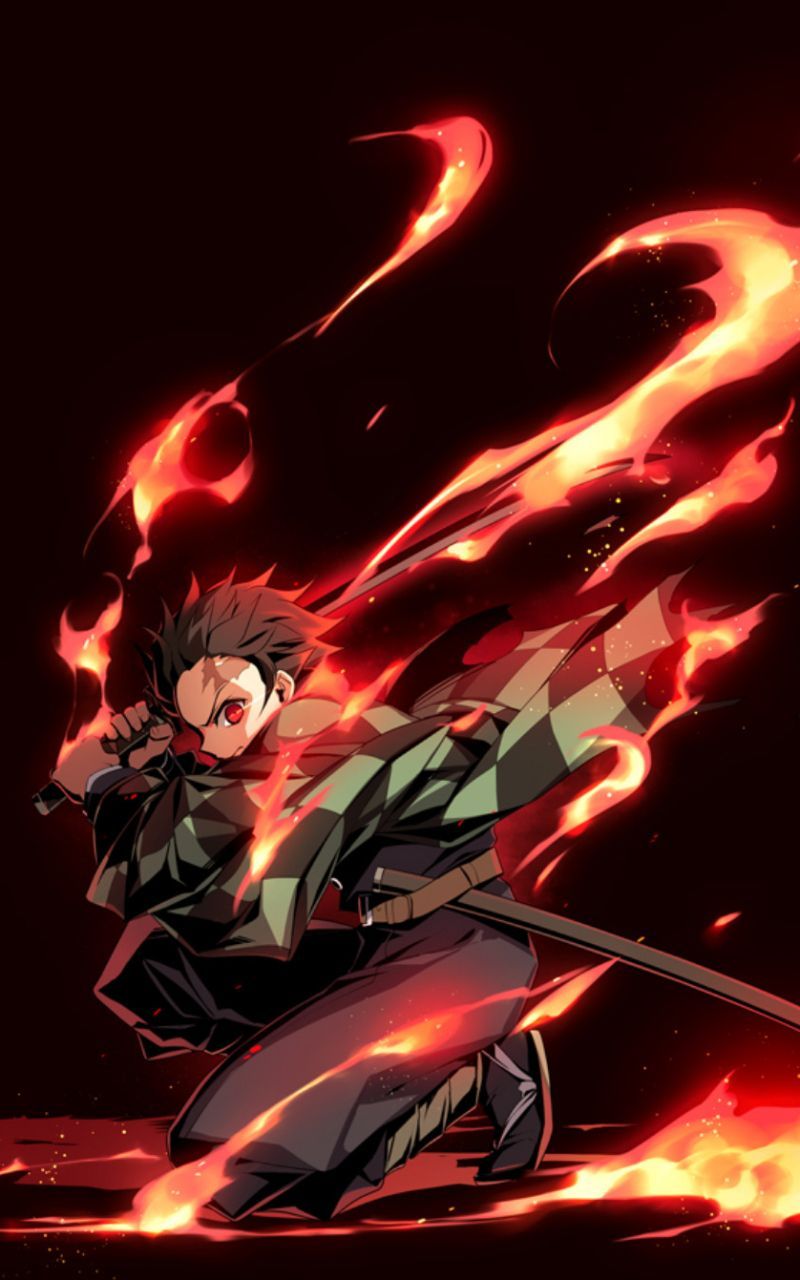 800x1280 Tanjirou - Demon Slayer aka Kimetsu No Yaiba | Personagens de