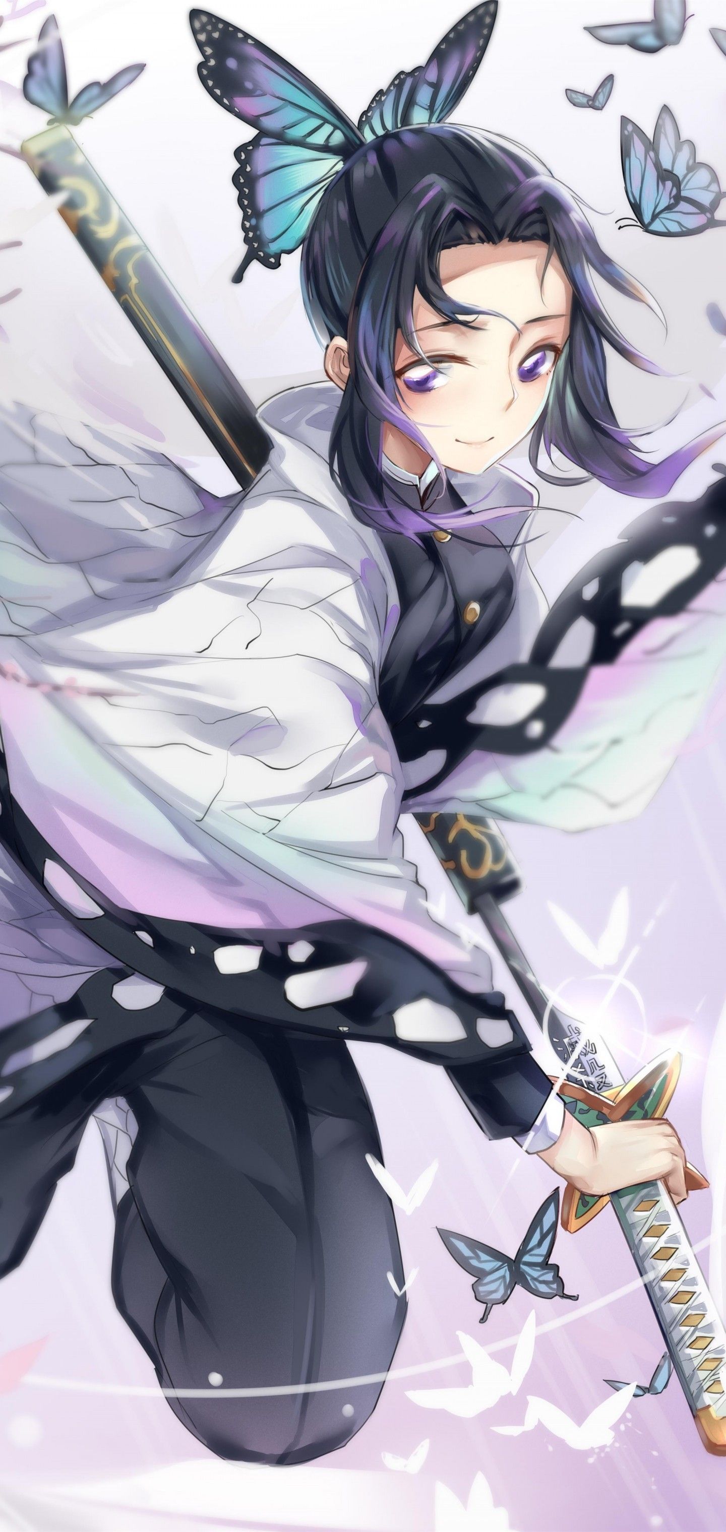 1440x3040 Download 1440x3040 Demon Slayer, Kochou Shinobu, Kimetsu No Yaiba
