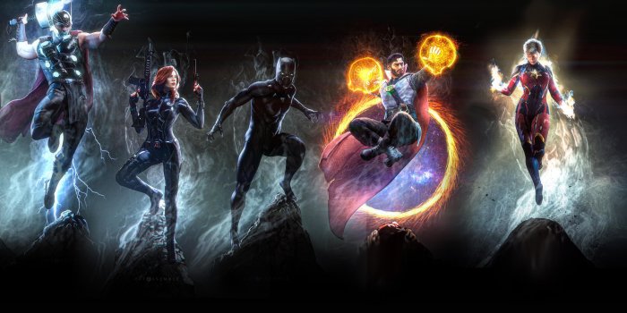 3840x2160 Wallpaper 4k Marvel Heroes Art 4k-wallpapers, artwork wallpapers