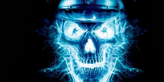 1920x1080 Blue Skull Wallpapers - Top Free Blue Skull Backgrounds