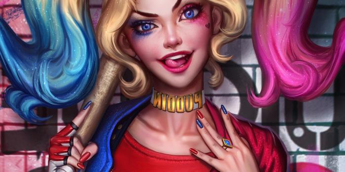 2880x2560 Wallpaper Harley Quinn Cartoon