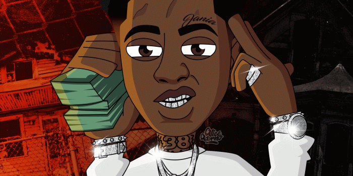 1990x1990 Cartoon Wallpapers Nba Youngboy Animated