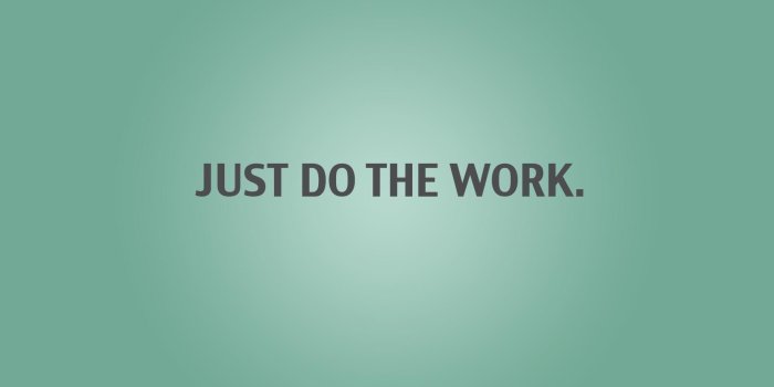 1920x1080 Just do the work wallpaper - Typography wallpapers - #26494