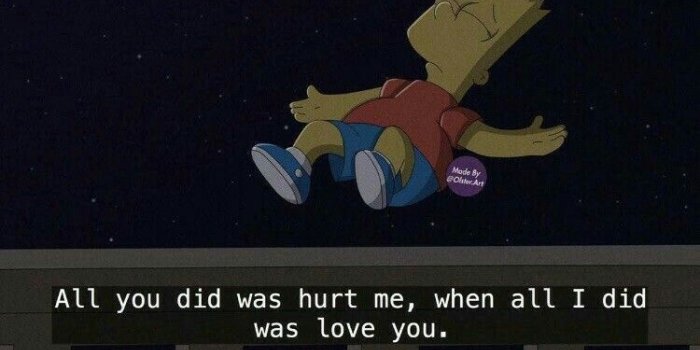 750x1226 Sad Simpsons Wallpapers posted by Sarah Walker