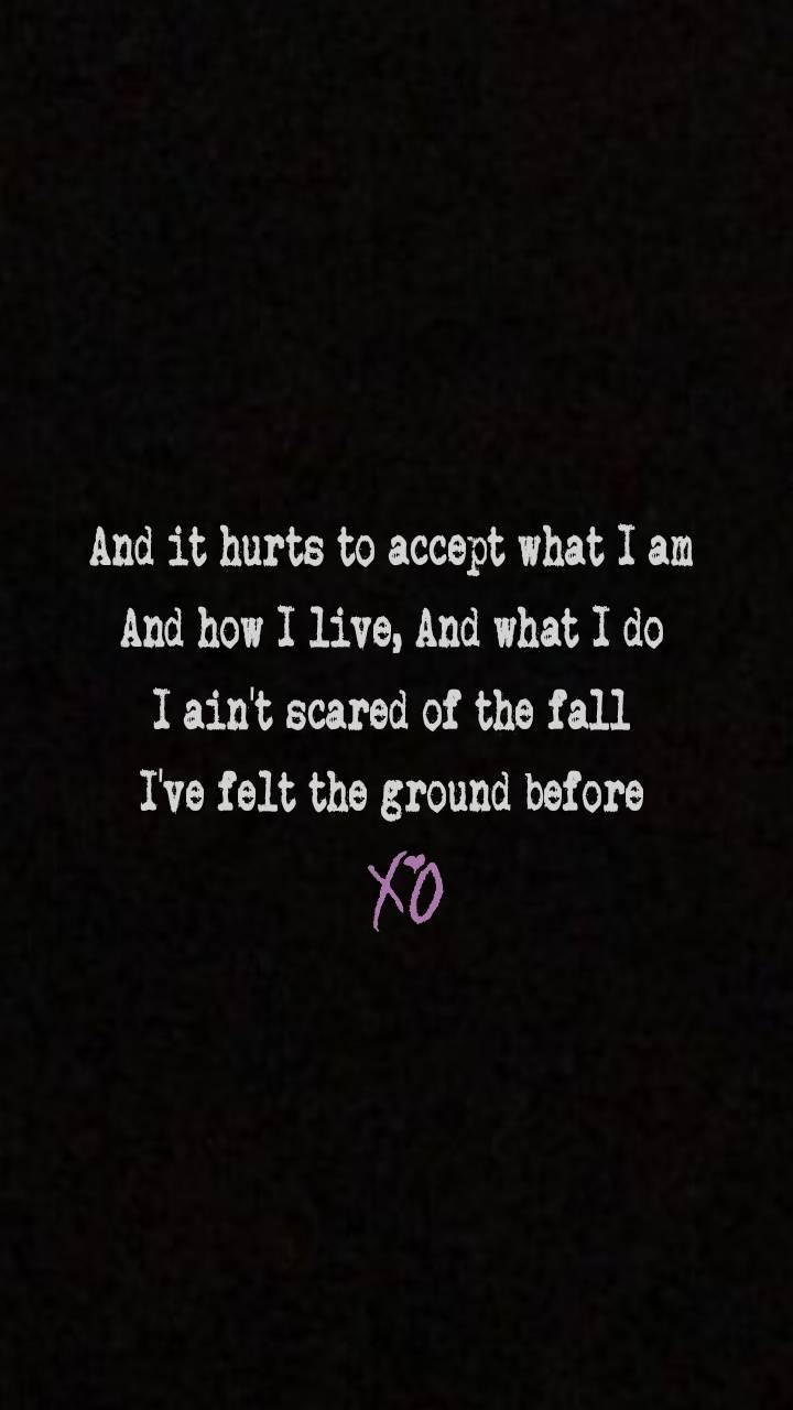 720x1280 The Weeknd Lyrics wallpaper by wxlf20 - db - Free on ZEDGE™