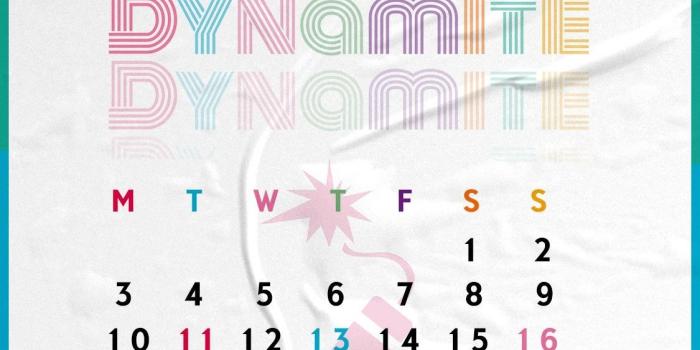 1125x2436 Bts Dynamite Calendar Wallpaper