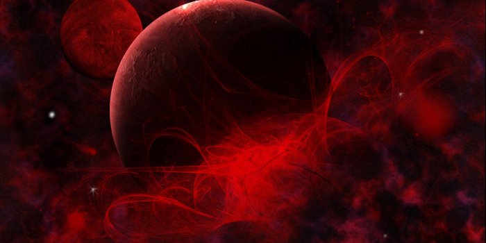 2560x1600 Free download space Red and Black Wallpapers [2560x1600] for your